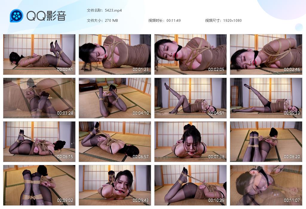 【丽柜美束】紧缚丰胸下-缚绑绳艺