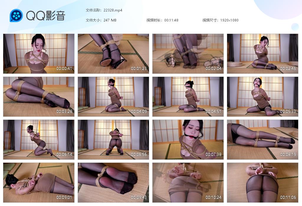 【丽柜美束】紧缚丰胸上-缚绑绳艺