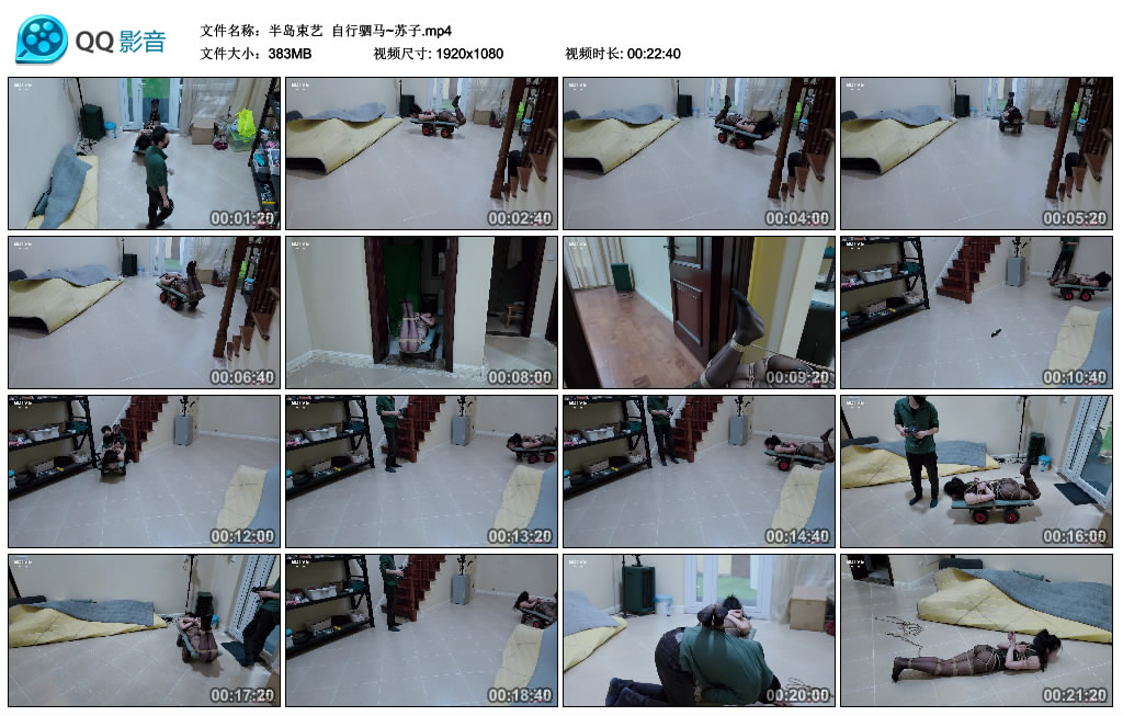 【半岛束艺】 自行驷马~苏子-缚绑绳艺