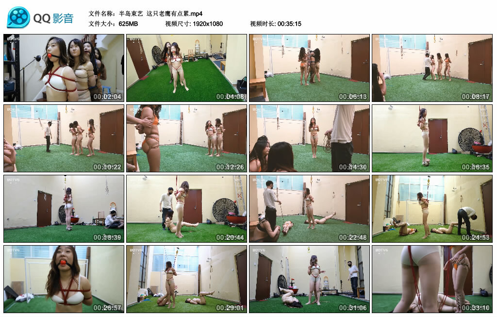 【半岛束艺】这只老鹰有点累-缚绑绳艺